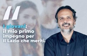 I giovani: il mio primo impegno per il Lazio che meriti